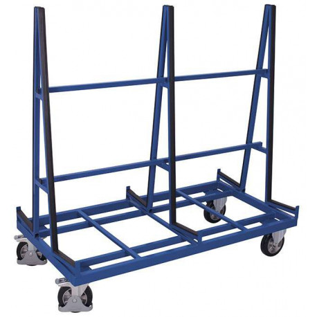 Chariot porte-panneaux double face Chariot porte-panneaux double face