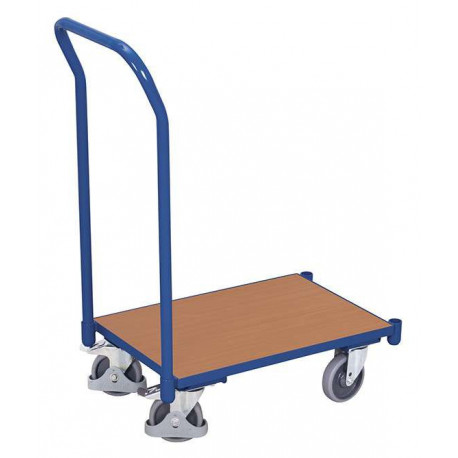 Plateau roulant modulaire Euro avec plateau et dossier Plateau roulant modulaire Euro avec plateau et dossier