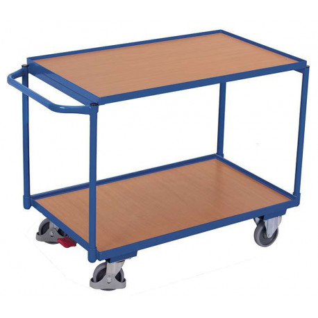 Servante à 2 plateaux en bois Servante à 2 plateaux en bois