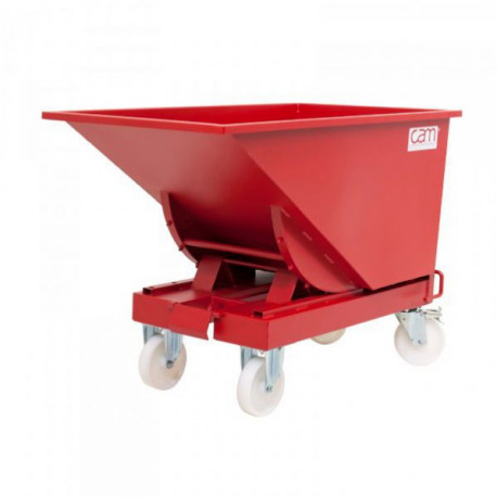 Benne auto-basculante économique, volume de 320 l à 1700 litres Benne auto-basculante économique, volume de 320 l à 1700 litres