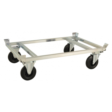Rouleur de palette 1200x800 mm avec rebord Rouleur de palette 1200x800 mm avec rebord