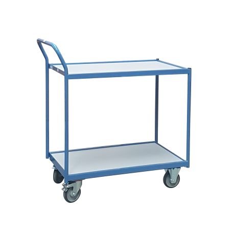 Servante FIMM 250 kg 2 plateaux 1000x600 mm mélaminé gris Servante FIMM 250 kg 2 plateaux 1000x600 mm mélaminé gris