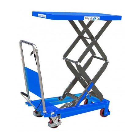 Table FIMM élévatrice 350 kg manuelle double ciseaux Table FIMM élévatrice 350 kg manuelle double ciseaux