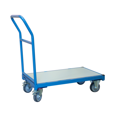 Chariot FIMM 250 kg 850 x 500 mm dossier fixe roues 125 mm Chariot FIMM 250 kg 850 x 500 mm dossier fixe roues 125 mm