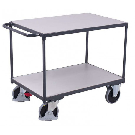 Servante ESD pour atelier à 2 plateaux Servante ESD pour atelier à 2 plateaux