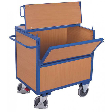 Chariot caisse avec toit Chariot caisse avec toit