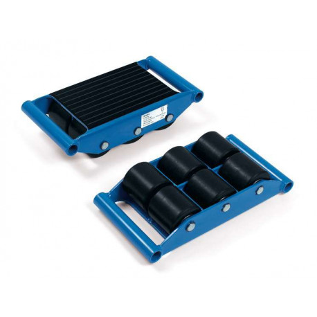 Patins roulants pour charges lourdes - 6 tonnes Patins roulants pour charges lourdes - 6 tonnes
