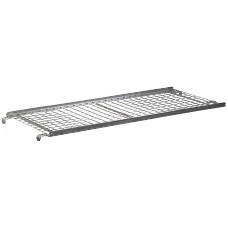 Étagère grillagée pour chariot à étagères galvanisé Étagère grillagée pour chariot à étagères galvanisé